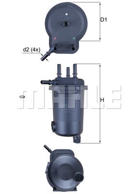 WILMINK GROUP Degvielas filtrs WG1215081